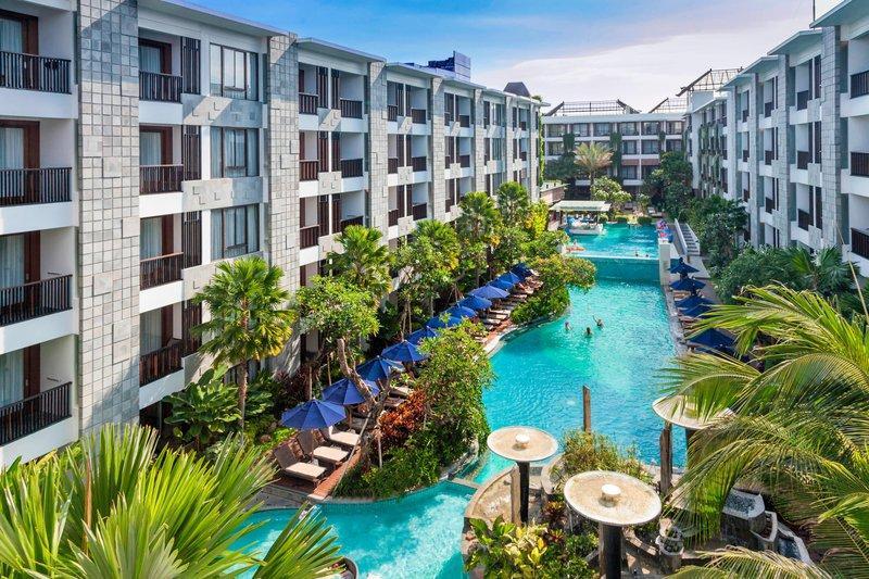 Bali seminyak courtyard marriott resort accommodation hotel hotels stay resorts schoolies indonesia book where marriot under
