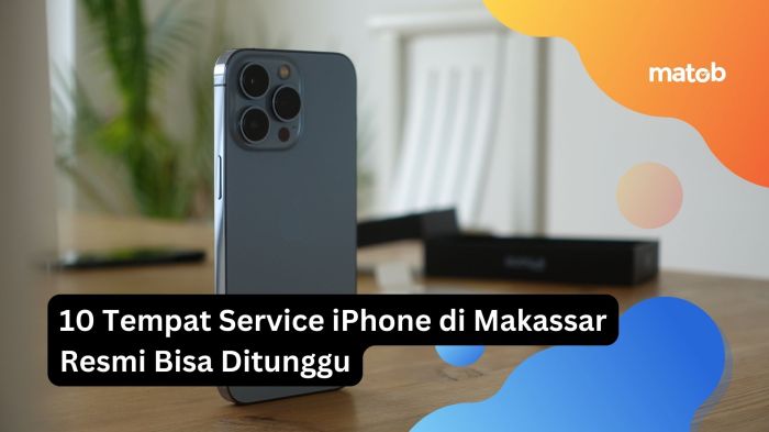 Alamat service center iphone makassar